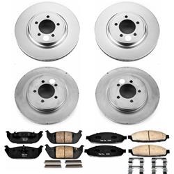 PowerStop Z17 Evolution Plus GEOMET Coated Brake Kits for 2003-2005 AVIATOR - CRK2839