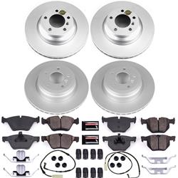 PowerStop Z23 Evolution Sport GEOMET Coated Brake Kits for 2006 330I - CRK2886