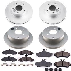 PowerStop Z17 Evolution Plus GEOMET Coated Brake Kits for 2004 GTO - CRK2889