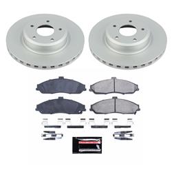 PowerStop Z17 Evolution Plus GEOMET Coated Brake Kits for 2005-2006 GTO - CRK2912
