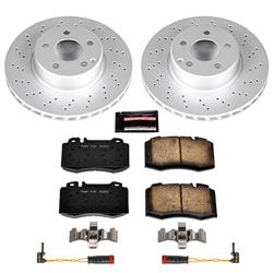 PowerStop Z23 Evolution Sport GEOMET Coated Brake Kits CRK2932