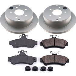 PowerStop Z17 Evolution Plus GEOMET Coated Brake Kits for 2004 GTO - CRK2935