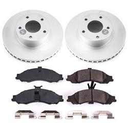 PowerStop Z17 Evolution Plus GEOMET Coated Brake Kits for 2004 GTO - CRK2965