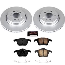 PowerStop Z23 Evolution Sport GEOMET Coated Brake Kits for 2003-2014 XC90 - CRK3039
