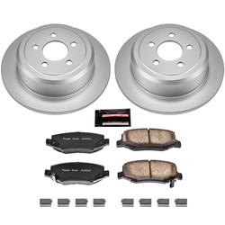 PowerStop Z17 Evolution Plus GEOMET Coated Brake Kits for 2008-2012 LIBERTY, 2007-2011 NITRO - CRK3046
