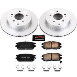 PowerStop Z17 Evolution Plus GEOMET Coated Brake Kits for 2006-2012 ECLIPSE, 2007-2009 GALANT - CRK3079