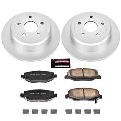 PowerStop Z17 Evolution Plus GEOMET Coated Brake Kits for 2007-2017 WRANGLER, 2018 WRANGLER JK - CRK3090