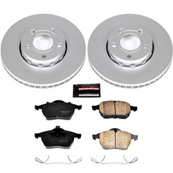 PowerStop Z23 Evolution Sport GEOMET Coated Brake Kits for 1996-1998 A4, A4 QUATTRO - CRK3103