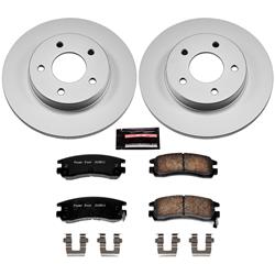 PowerStop Z17 Evolution Plus GEOMET Coated Brake Kits for 1992-1996 SEVILLE, ELDORADO, 1994-1996 DEVILLE - CRK3115