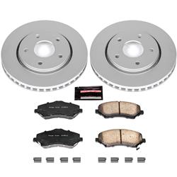 PowerStop Z17 Evolution Plus GEOMET Coated Brake Kits CRK3118