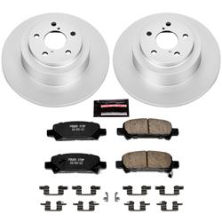 PowerStop Z17 Evolution Plus GEOMET Coated Brake Kits for 2000-2004 OUTBACK, LEGACY, 2003-2006 BAJA - CRK3124