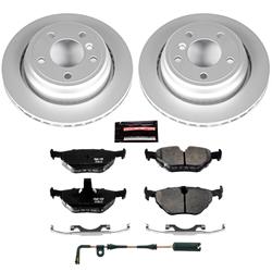 PowerStop Z23 Evolution Sport GEOMET Coated Brake Kits for 2001-2003 525I, 1999-2000 528I, 1999-2003 540I - CRK3126