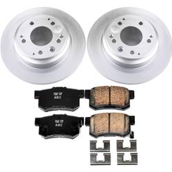 PowerStop Z17 Evolution Plus GEOMET Coated Brake Kits for 1991-1995 LEGEND - CRK3153
