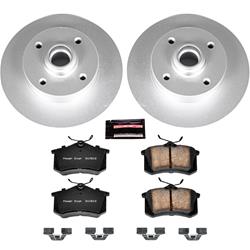 PowerStop Z23 Evolution Sport GEOMET Coated Brake Kits CRK369