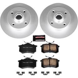 PowerStop Z23 Evolution Sport GEOMET Coated Brake Kits for 1990-1992 CORRADO, 1995-1997 PASSAT - CRK370
