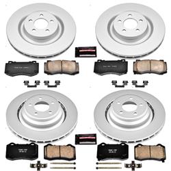 PowerStop Z17 Evolution Plus GEOMET Coated Brake Kits CRK4023