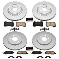 PowerStop Z17 Evolution Plus GEOMET Coated Brake Kits for 2007-2011 MUSTANG - CRK4042