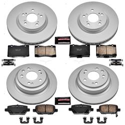 PowerStop Z17 Evolution Plus GEOMET Coated Brake Kits for 2005-2012 RL - CRK4045