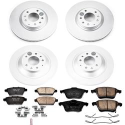 PowerStop Z17 Evolution Plus GEOMET Coated Brake Kits for 2006-2007 6 - CRK4092