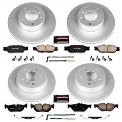 PowerStop Z23 Evolution Sport GEOMET Coated Brake Kits for 2007 328XI - CRK4102