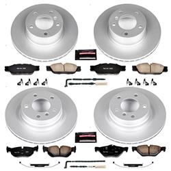 PowerStop Z23 Evolution Sport GEOMET Coated Brake Kits for 2007 328I - CRK4106
