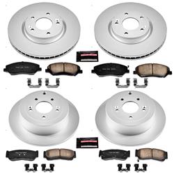 PowerStop Z17 Evolution Plus GEOMET Coated Brake Kits for 2007-2009 SANTA FE - CRK4116