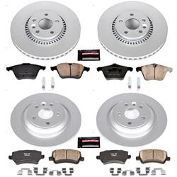 PowerStop Z23 Evolution Sport GEOMET Coated Brake Kits CRK4121