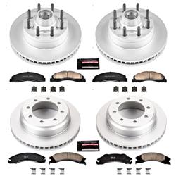 PowerStop Z17 Evolution Plus GEOMET Coated Brake Kits CRK4131