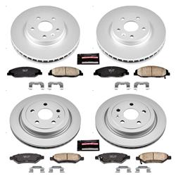 PowerStop Z17 Evolution Plus GEOMET Coated Brake Kits for 2008-2014 CTS - CRK4134