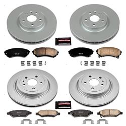 PowerStop Z17 Evolution Plus GEOMET Coated Brake Kits for 2008-2014 CTS - CRK4135