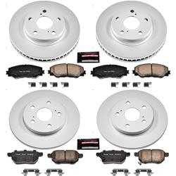 PowerStop Z17 Evolution Plus GEOMET Coated Brake Kits for 2008-2015 XB - CRK4141
