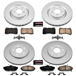 PowerStop Z17 Evolution Plus GEOMET Coated Brake Kits for 2011-2014 MUSTANG - CRK4148