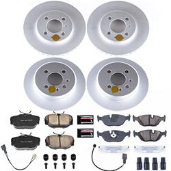 PowerStop Z23 Evolution Sport GEOMET Coated Brake Kits CRK4167