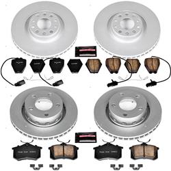 PowerStop Z23 Evolution Sport GEOMET Coated Brake Kits for 2002-2003 S6 - CRK4192