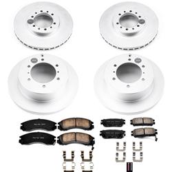 PowerStop Z17 Evolution Plus GEOMET Coated Brake Kits for 1991-1996 MONTERO - CRK4305