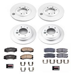 PowerStop Z17 Evolution Plus GEOMET Coated Brake Kits CRK4309