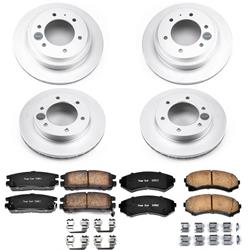 PowerStop Z17 Evolution Plus GEOMET Coated Brake Kits CRK4311