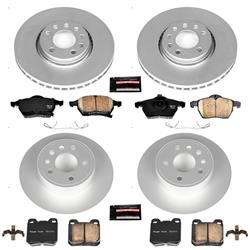 PowerStop Z23 Evolution Sport GEOMET Coated Brake Kits for 1999-2002 9-3 - CRK4388