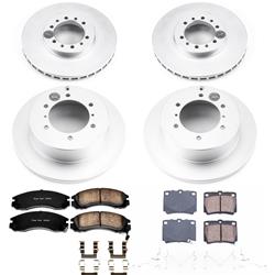 PowerStop Z17 Evolution Plus GEOMET Coated Brake Kits for 1997-2004 MONTERO SPORT - CRK4402
