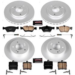 PowerStop Z23 Evolution Sport GEOMET Coated Brake Kits CRK4417