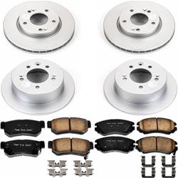 PowerStop Z17 Evolution Plus GEOMET Coated Brake Kits for 2007-2010 ELANTRA - CRK4442