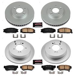 PowerStop Z17 Evolution Plus GEOMET Coated Brake Kits for 2001-2006 SANTA FE - CRK4446