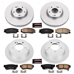 PowerStop Z17 Evolution Plus GEOMET Coated Brake Kits for 2003-2005 XG350 - CRK4450