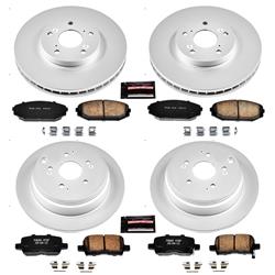 PowerStop Z17 Evolution Plus GEOMET Coated Brake Kits for 2002-2004 ODYSSEY - CRK4459