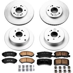 PowerStop Z17 Evolution Plus GEOMET Coated Brake Kits for 2004-2011 ENDEAVOR - CRK4461