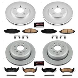 PowerStop Z17 Evolution Plus GEOMET Coated Brake Kits for 2003-2011 TOWN CAR - CRK4486