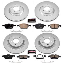 PowerStop Z17 Evolution Plus GEOMET Coated Brake Kits for 2006-2007 5 - CRK4494