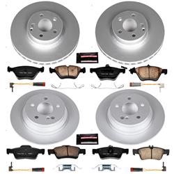 PowerStop Z23 Evolution Sport GEOMET Coated Brake Kits for 2004-2005 E320 - CRK4511