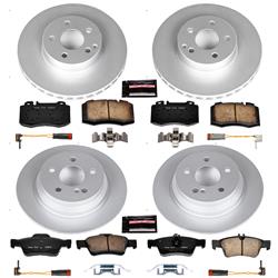 PowerStop Z23 Evolution Sport GEOMET Coated Brake Kits for 2004-2006 E500 - CRK4513
