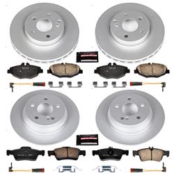 PowerStop Z23 Evolution Sport GEOMET Coated Brake Kits for 2006 E320 - CRK4515